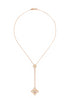 Collar multipiedra Princesa Veneciana en oro rosa de 18 quilates